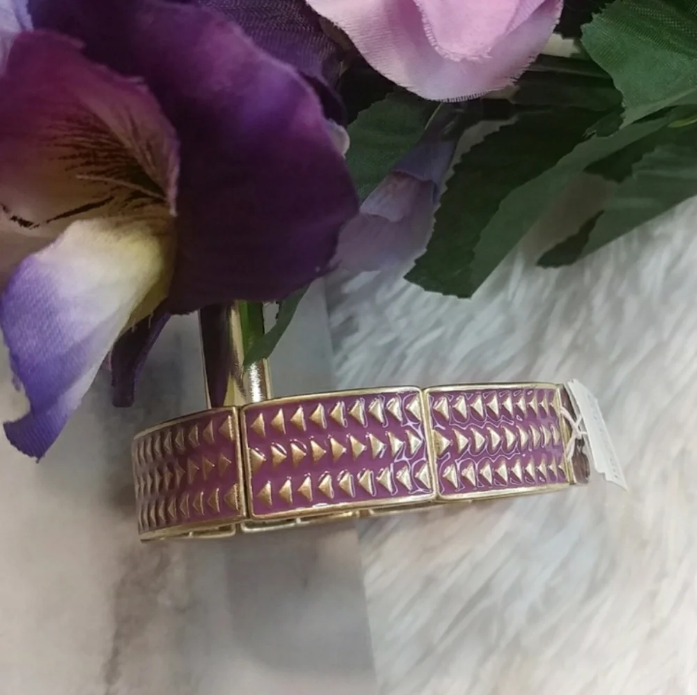 LIA SOPHIA Purple & Gold 
